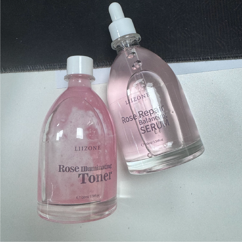 Home anti wrinkles rose toner repair balancing serum